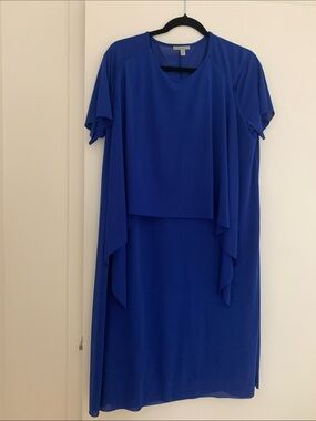 cos royal blue dress Cos royal blue